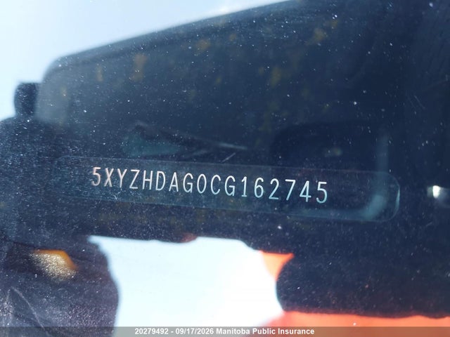 Продаж на аукціоні авто 2012 Hyundai Santa Fe Limited, vin: 5XYZHDAG0CG162745, номер лоту: 20279492