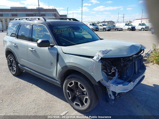 Aukcja sprzedaży 2024 Ford Bronco Sport Outer Banks, vin: 3FMCR9C66RRE56861, numer aukcji: 20279506