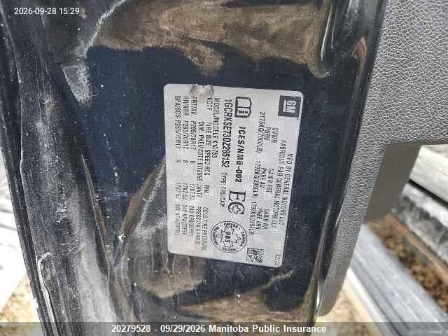 Aukcja sprzedaży 2013 Chevrolet Silverado 1500 Lt Ext Cab, vin: 1GCRKSE73DZ285152, numer aukcji: 20279528