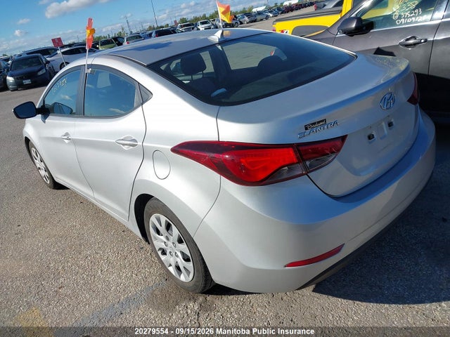 5NPDH4AE4FH627968 Hyundai ELANTRA GL