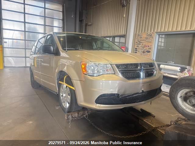 20279571 :رقم المزاد ، 2C4RDGBG4DR587796 vin ، 2013 Dodge Grand Caravan Se مزاد بيع