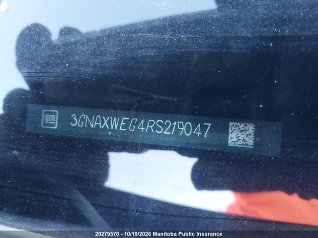 Chevrolet EQUINOX RS 2024 3GNAXWEG4RS219047 Image 9