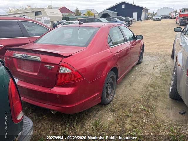 20279594 :رقم المزاد ، 3FAHP0DC1BR325672 vin ، 2011 Ford Fusion Sport V6 مزاد بيع