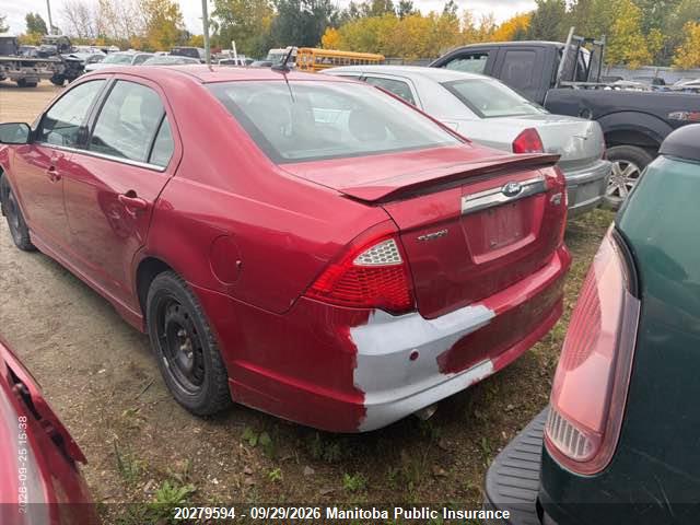 20279594 :رقم المزاد ، 3FAHP0DC1BR325672 vin ، 2011 Ford Fusion Sport V6 مزاد بيع