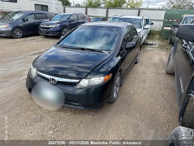 2008 Honda Civic Dx-g მანქანა იყიდება აუქციონზე, vin: 2HGFA15498H015355, აუქციონის ნომერი: 20279596