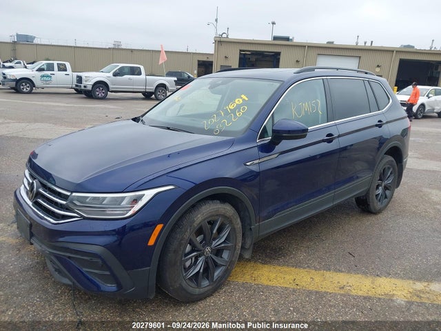 20279601 :رقم المزاد ، 3VV2B7AX1NM032260 vin ، 2022 Volkswagen Tiguan Comfortline 2.0 Tsi مزاد بيع