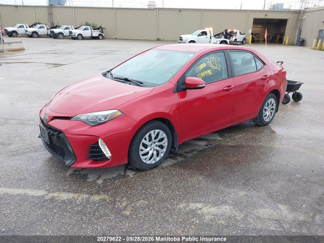 2017 Toyota Corolla Se მანქანა იყიდება აუქციონზე, vin: 2T1BURHE5HC884598, აუქციონის ნომერი: 20279622