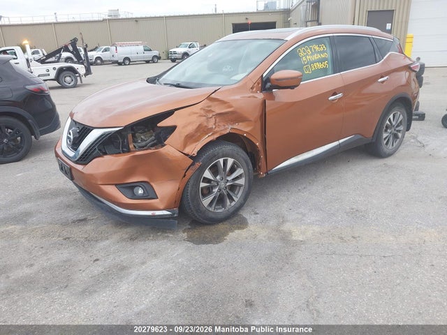 Aukcja sprzedaży 2015 Nissan Murano Sl, vin: 5N1AZ2MH6FN288605, numer aukcji: 20279623