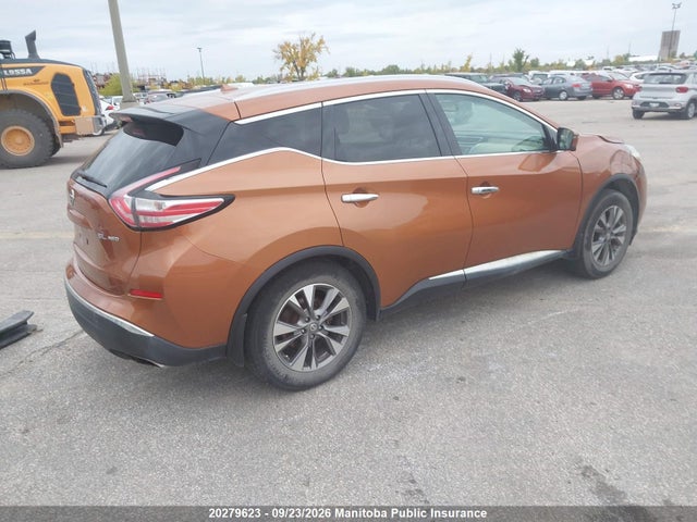 Aukcja sprzedaży 2015 Nissan Murano Sl, vin: 5N1AZ2MH6FN288605, numer aukcji: 20279623