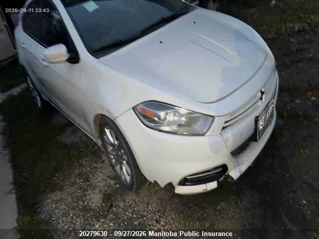 20279630 :رقم المزاد ، 1C3CDFBA6DD201625 vin ، 2013 Dodge Dart Sxt مزاد بيع