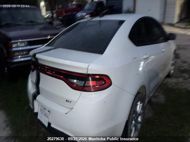 Aukcja sprzedaży 2013 Dodge Dart Sxt, vin: 1C3CDFBA6DD201625, numer aukcji: 20279630