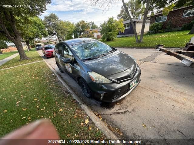 2012 Toyota Prius V მანქანა იყიდება აუქციონზე, vin: JTDZN3EU0C3023058, აუქციონის ნომერი: 20279634