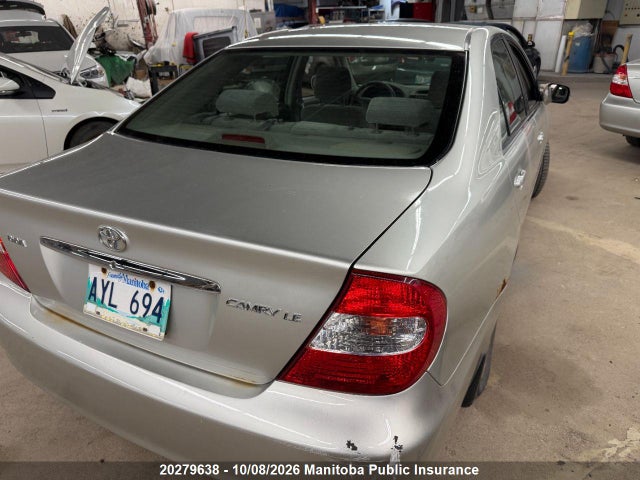 Aukcja sprzedaży 2003 Toyota Camry Le, vin: JTDBE32K430191663, numer aukcji: 20279638