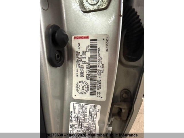 Aukcja sprzedaży 2003 Toyota Camry Le, vin: JTDBE32K430191663, numer aukcji: 20279638