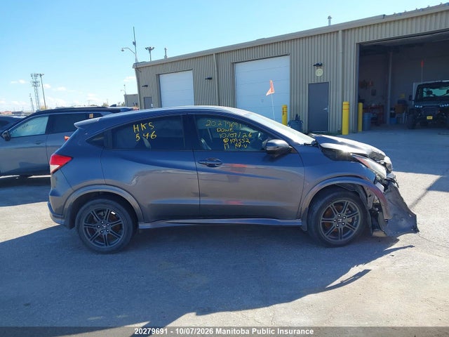 20279691 :رقم المزاد ، 3CZRU6H97KM109552 vin ، 2019 Honda Hr-v Touring مزاد بيع