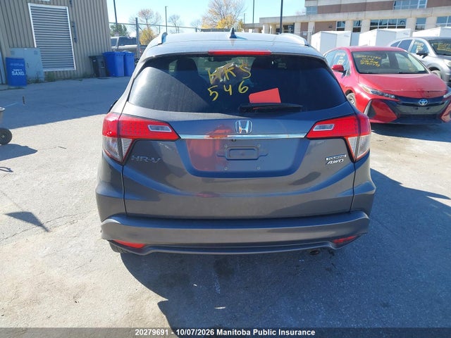 20279691 :رقم المزاد ، 3CZRU6H97KM109552 vin ، 2019 Honda Hr-v Touring مزاد بيع