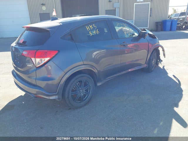 20279691 :رقم المزاد ، 3CZRU6H97KM109552 vin ، 2019 Honda Hr-v Touring مزاد بيع