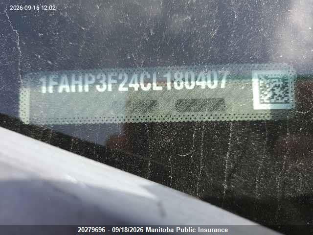 Aukcja sprzedaży 2012 Ford Focus Se, vin: 1FAHP3F24CL180407, numer aukcji: 20279696