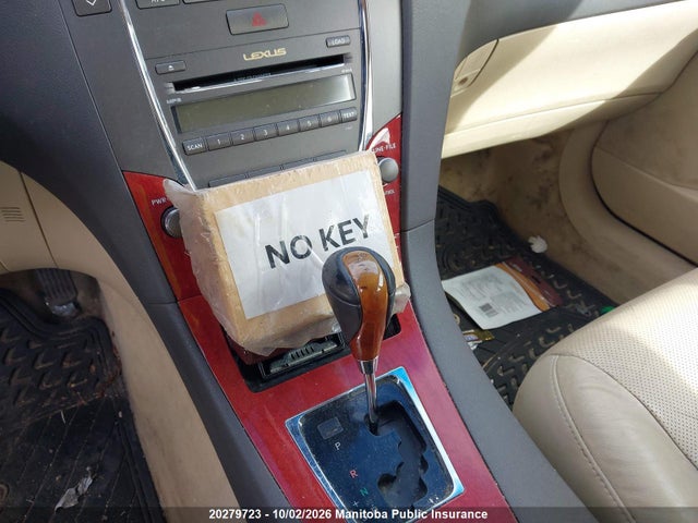 20279723 :رقم المزاد ، JTHBJ46G182225494 vin ، 2008 Lexus Es 350 350 مزاد بيع
