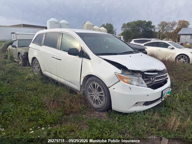 20279751 :رقم المزاد ، 5FNRL5H43BB508521 vin ، 2011 Honda Odyssey Ex مزاد بيع