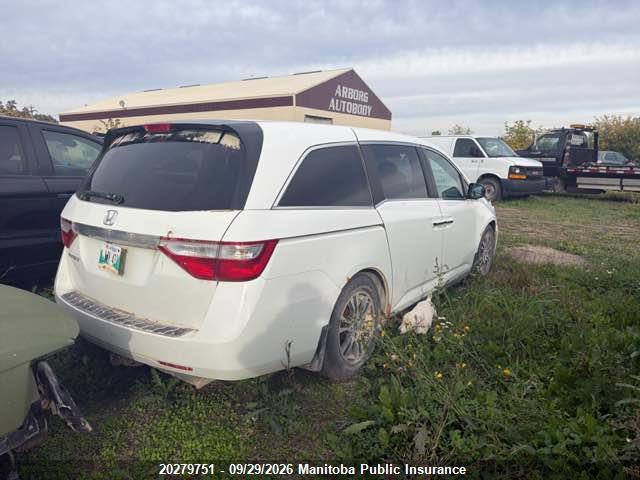 20279751 :رقم المزاد ، 5FNRL5H43BB508521 vin ، 2011 Honda Odyssey Ex مزاد بيع