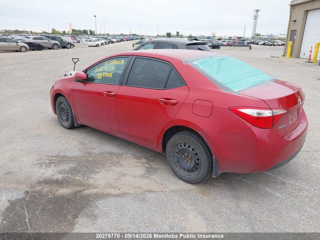 2T1BURHE8GC575108 Toyota COROLLA LE
