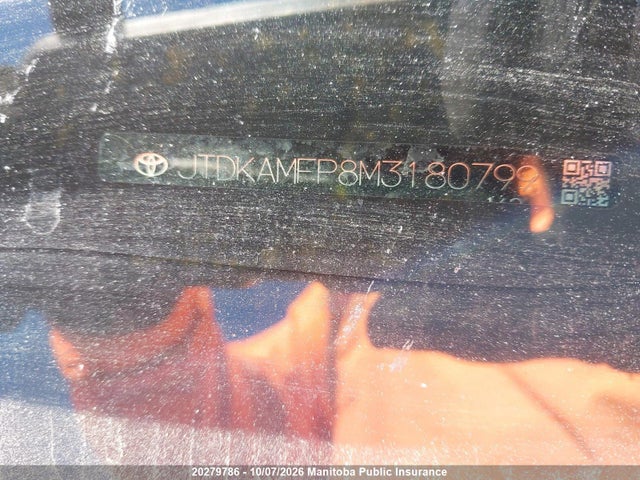 Toyota PRIUS PRIME 2021 JTDKAMFP8M3180799 Image 9