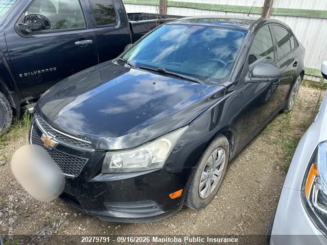 Auction sale of the 2013 Chevrolet Cruze Ls, vin: 1G1PL5SH7D7145628, lot number: 20279791