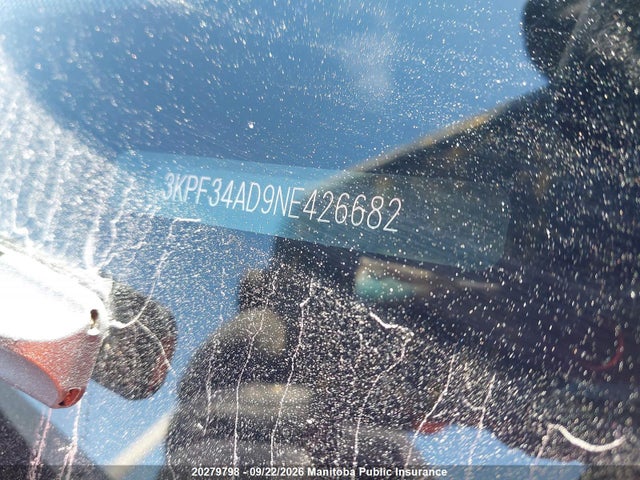 20279798 :رقم المزاد ، 3KPF34AD9NE426682 vin ، 2022 Kia Forte Ex مزاد بيع