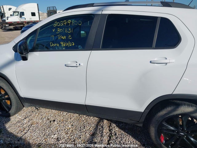20279800 :رقم المزاد ، 3GNCJPSB3KL301831 vin ، 2019 Chevrolet Trax Lt مزاد بيع