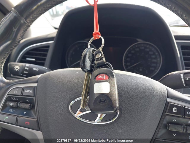 2018 Hyundai Elantra Gl მანქანა იყიდება აუქციონზე, vin: KMHD84LFXJU597892, აუქციონის ნომერი: 20279837