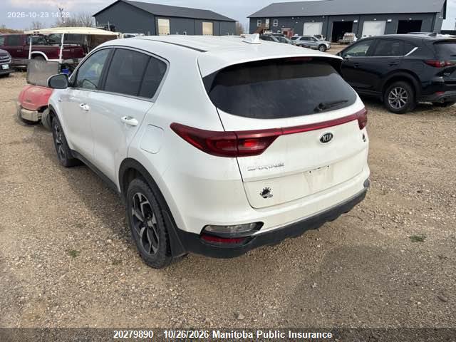 2020 Kia Sportage Lx მანქანა იყიდება აუქციონზე, vin: KNDPMCAC1L7729102, აუქციონის ნომერი: 20279890