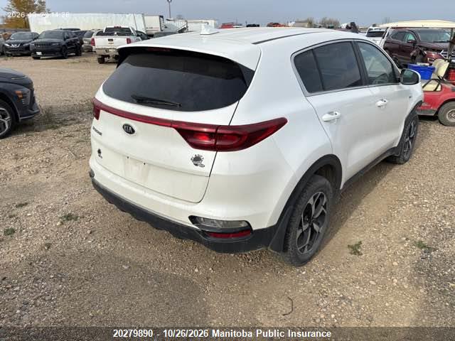2020 Kia Sportage Lx მანქანა იყიდება აუქციონზე, vin: KNDPMCAC1L7729102, აუქციონის ნომერი: 20279890