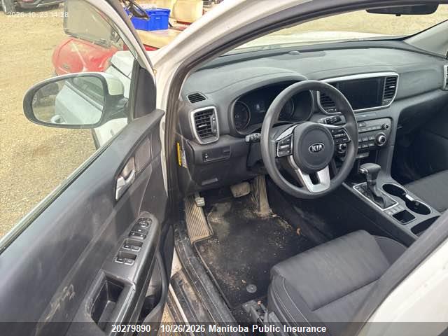 2020 Kia Sportage Lx მანქანა იყიდება აუქციონზე, vin: KNDPMCAC1L7729102, აუქციონის ნომერი: 20279890