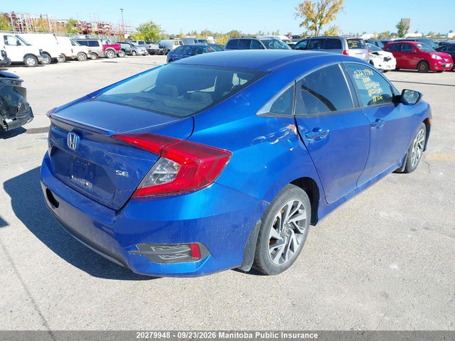 20279948 :رقم المزاد ، 2HGFC2F69JH023283 vin ، 2018 Honda Civic Se مزاد بيع