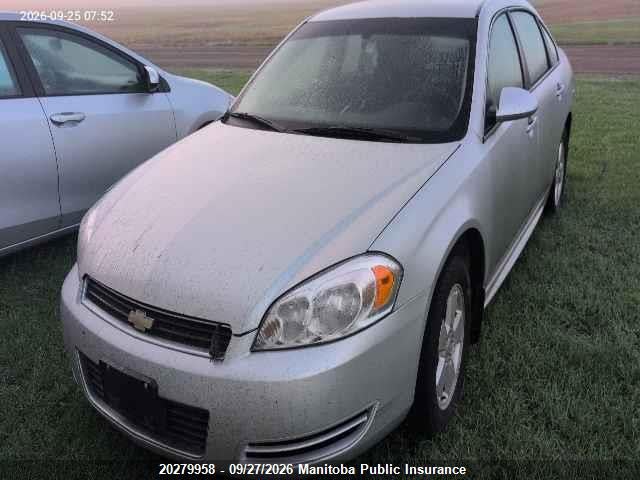 Aukcja sprzedaży 2012 Chevrolet Impala Ls V6, vin: 2G1WA5E34C1258661, numer aukcji: 20279958