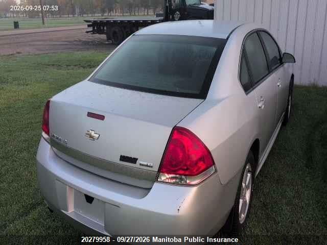 Aukcja sprzedaży 2012 Chevrolet Impala Ls V6, vin: 2G1WA5E34C1258661, numer aukcji: 20279958