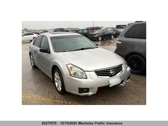 Продаж на аукціоні авто 2008 Nissan Maxima 3.5 Se, vin: 1N4BA41E98C821573, номер лоту: 20279978