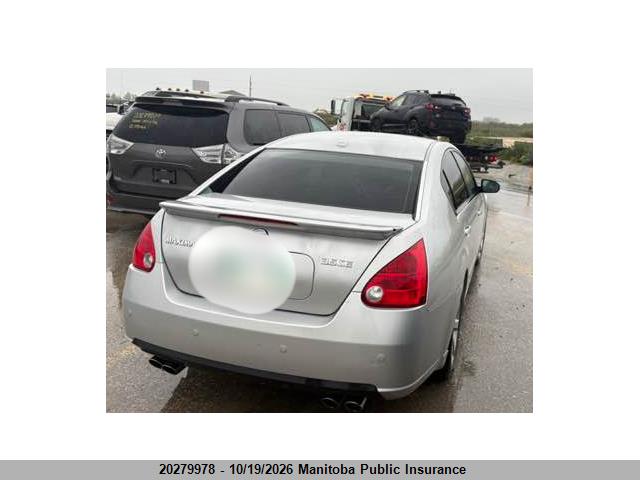 Продаж на аукціоні авто 2008 Nissan Maxima 3.5 Se, vin: 1N4BA41E98C821573, номер лоту: 20279978