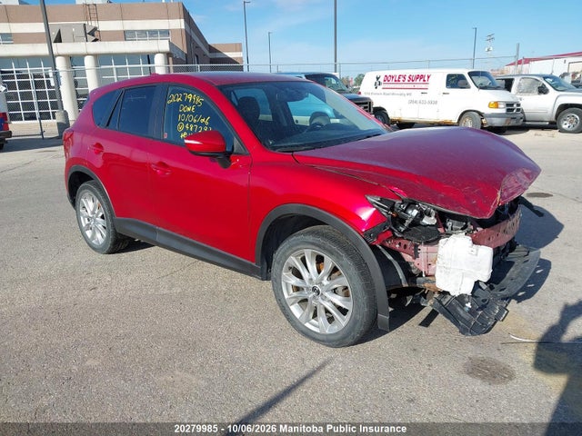 20279985 :رقم المزاد ، JM3KE4DY5F0487293 vin ، 2015 Mazda Cx-5 Gt مزاد بيع