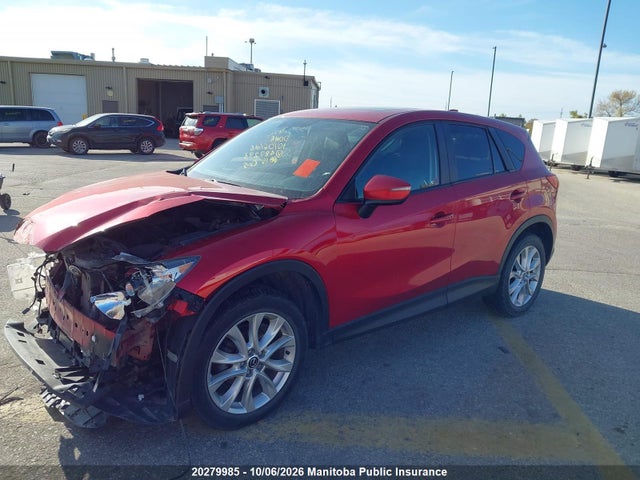 20279985 :رقم المزاد ، JM3KE4DY5F0487293 vin ، 2015 Mazda Cx-5 Gt مزاد بيع