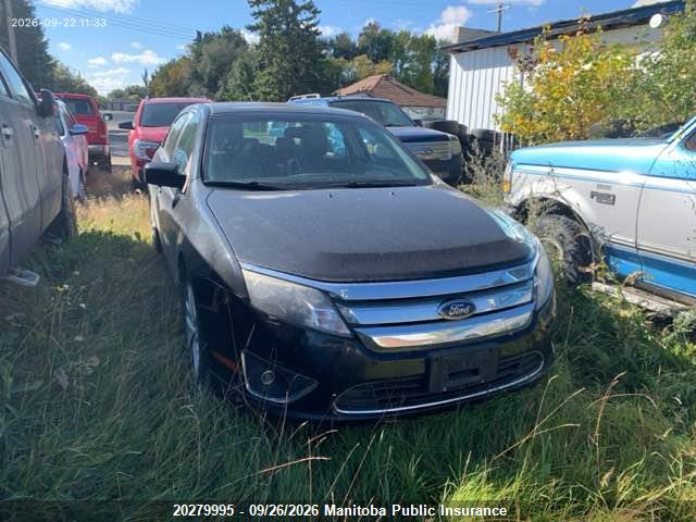 20279995 :رقم المزاد ، 3FAHP0CG0AR130696 vin ، 2010 Ford Fusion Sel V6 مزاد بيع