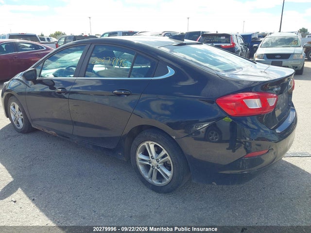 Продажа на аукционе авто 2017 Chevrolet Cruze Lt Turbo, vin: 1G1BE5SM5H7255312, номер лота: 20279996