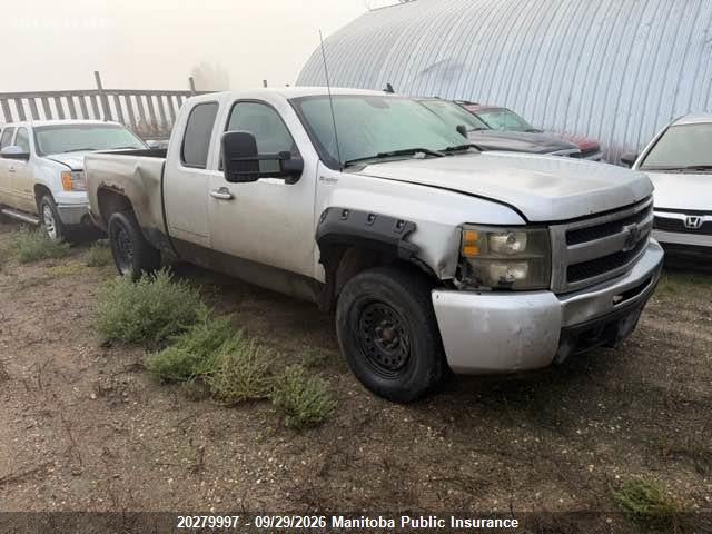 2010 Chevrolet Silverado 1500 Lt Ext Cab მანქანა იყიდება აუქციონზე, vin: 1GCSKSEA9AZ283432, აუქციონის ნომერი: 20279997
