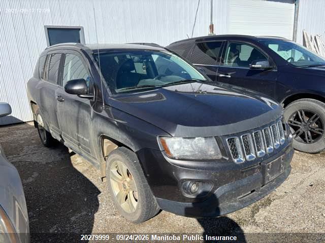 20279999 :رقم المزاد ، 1C4NJDABXFD130993 vin ، 2015 Jeep Compass North مزاد بيع