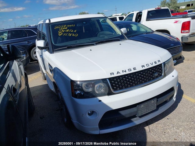 Aukcja sprzedaży 2012 Land Rover Range Rover Sport Hse, vin: SALSF2D40CA757830, numer aukcji: 20280001