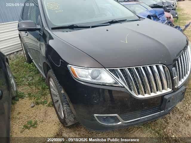 Продаж на аукціоні авто 2013 Lincoln Mkx, vin: 2LMDJ8JK1DBL00163, номер лоту: 20280005