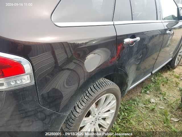 20280005 :رقم المزاد ، 2LMDJ8JK1DBL00163 vin ، 2013 Lincoln Mkx مزاد بيع
