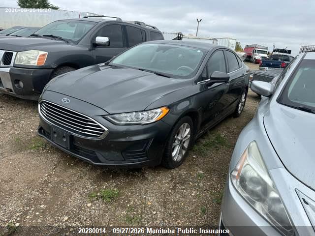Ford FUSION SE 2020 3FA6P0HD0LR224781 Image 2