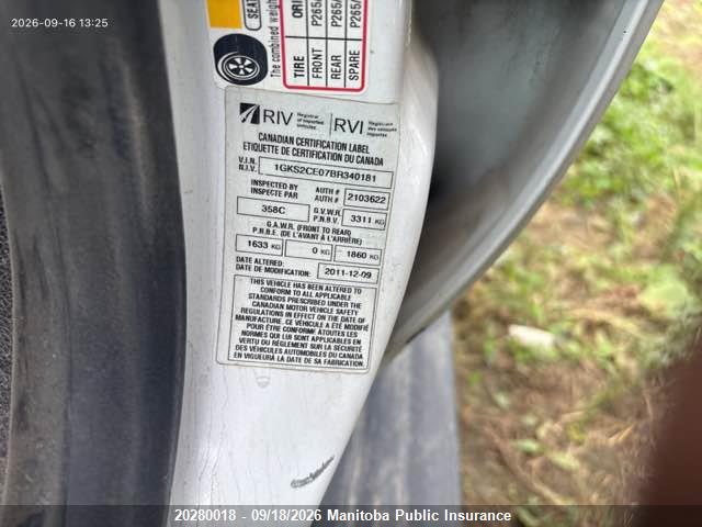 Aukcja sprzedaży 2011 Gmc Yukon Slt, vin: 1GKS2CE07BR340181, numer aukcji: 20280018